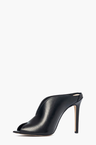 Sabot  pelle nero Kiwi 16