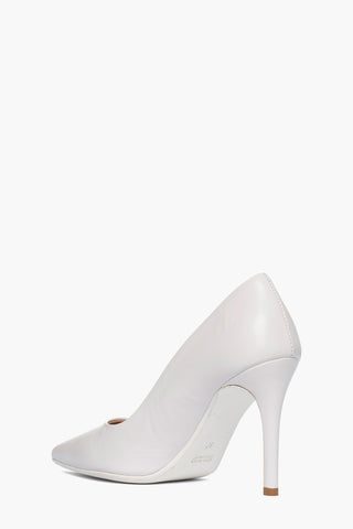 Décolletté pelle bianco Linea Sposa tacco 9.5 Art. 900