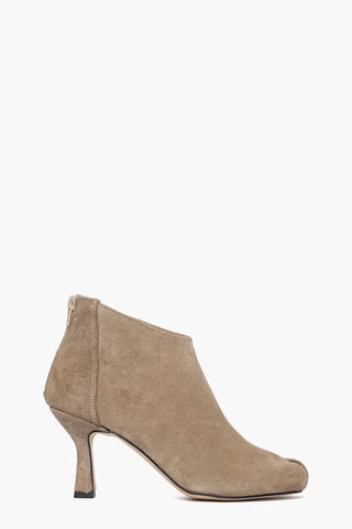 Tronchetti camoscio taupè Love 105