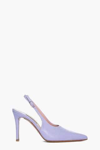 Chanel pelle lilla tacco 9.5 art. 902