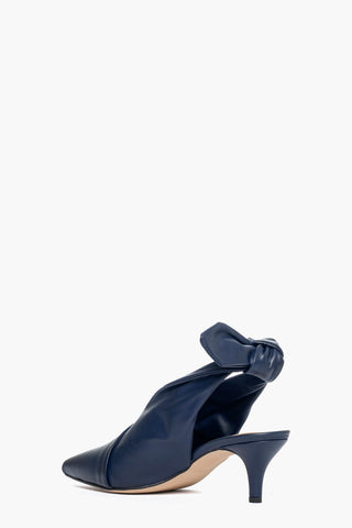 Chanel pelle blu con fiocco 2426