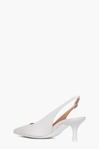 Chanel pelle bianco Linea Sposa tacco 6 ART. 905