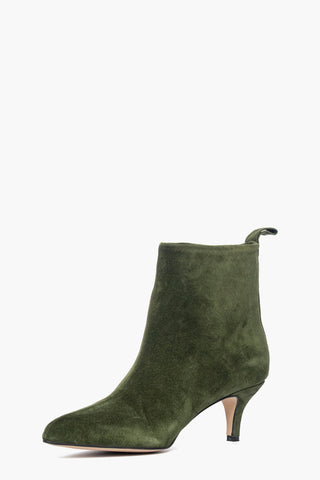 2504 military green suede ankle boots