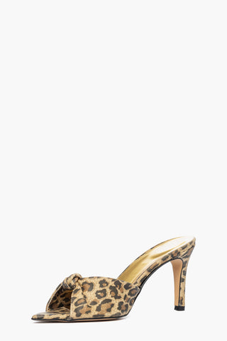Sabot pelle animalier Mango Fiocco