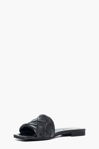 Ciabatta pelle nero Ludovica 20