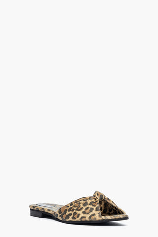 Ciabatta pelle animalier Fiocco