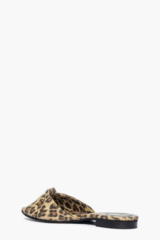 Ciabatta pelle animalier Fiocco