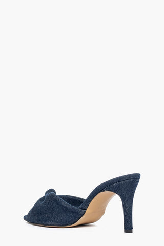 Sabot denim blu scuro Mango Fiocco