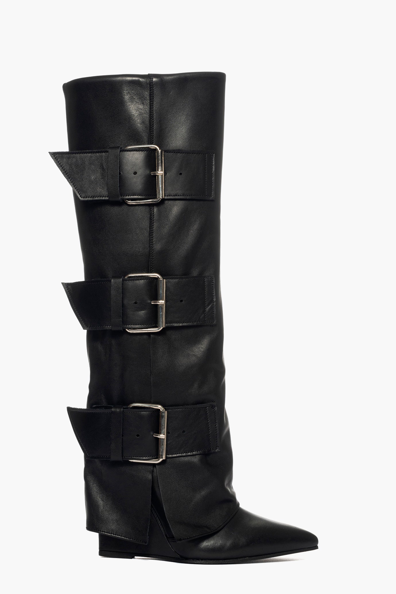 Zeppa Interna Stivali Con La V Stivale Donna Con Zeppa Stivali