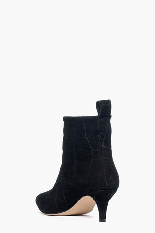 Stivaletti camoscio cocco nero 2504