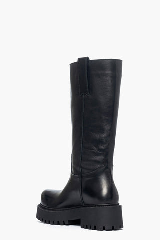 Stivale pelle nero Boomerang Cool Base