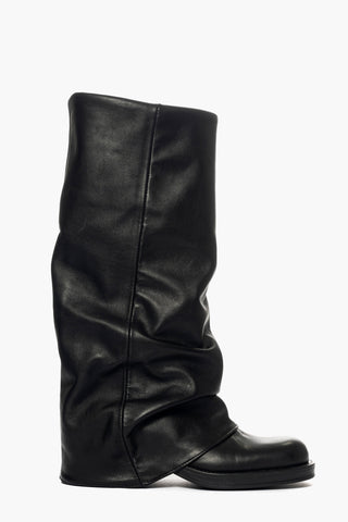 Megan 1349 boots with soft black leather cuff