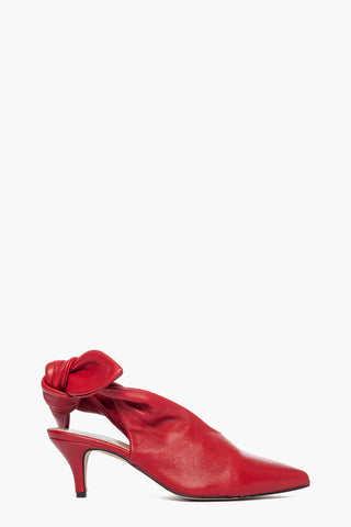 Chanel pelle rosso con fiocco 2426