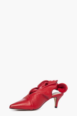 Chanel pelle rosso con fiocco 2426