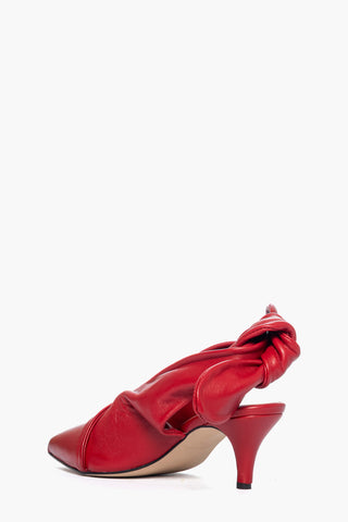 Chanel pelle rosso con fiocco 2426