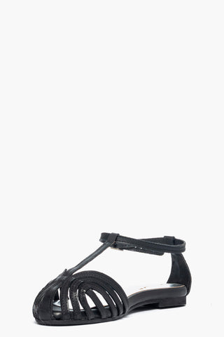 Sandalo Rainbow pelle nero