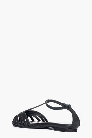 Sandalo Rainbow pelle nero