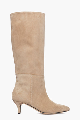 Stivali camoscio cappuccino Angel 2662