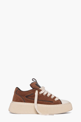 Sneakers camoscio cuoio Jondal