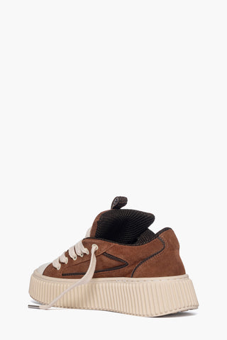 Sneakers camoscio cuoio Jondal