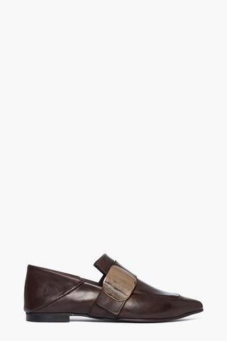 Nali - Scarpe Basse con Placca in Pelle testa di moro