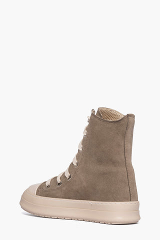 Tore Over - Sneakers camoscio taupè laccio sottile beige