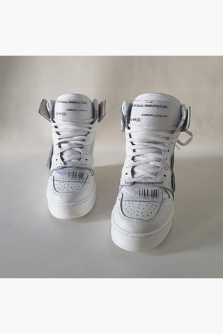 Upp Code white leather sneakers