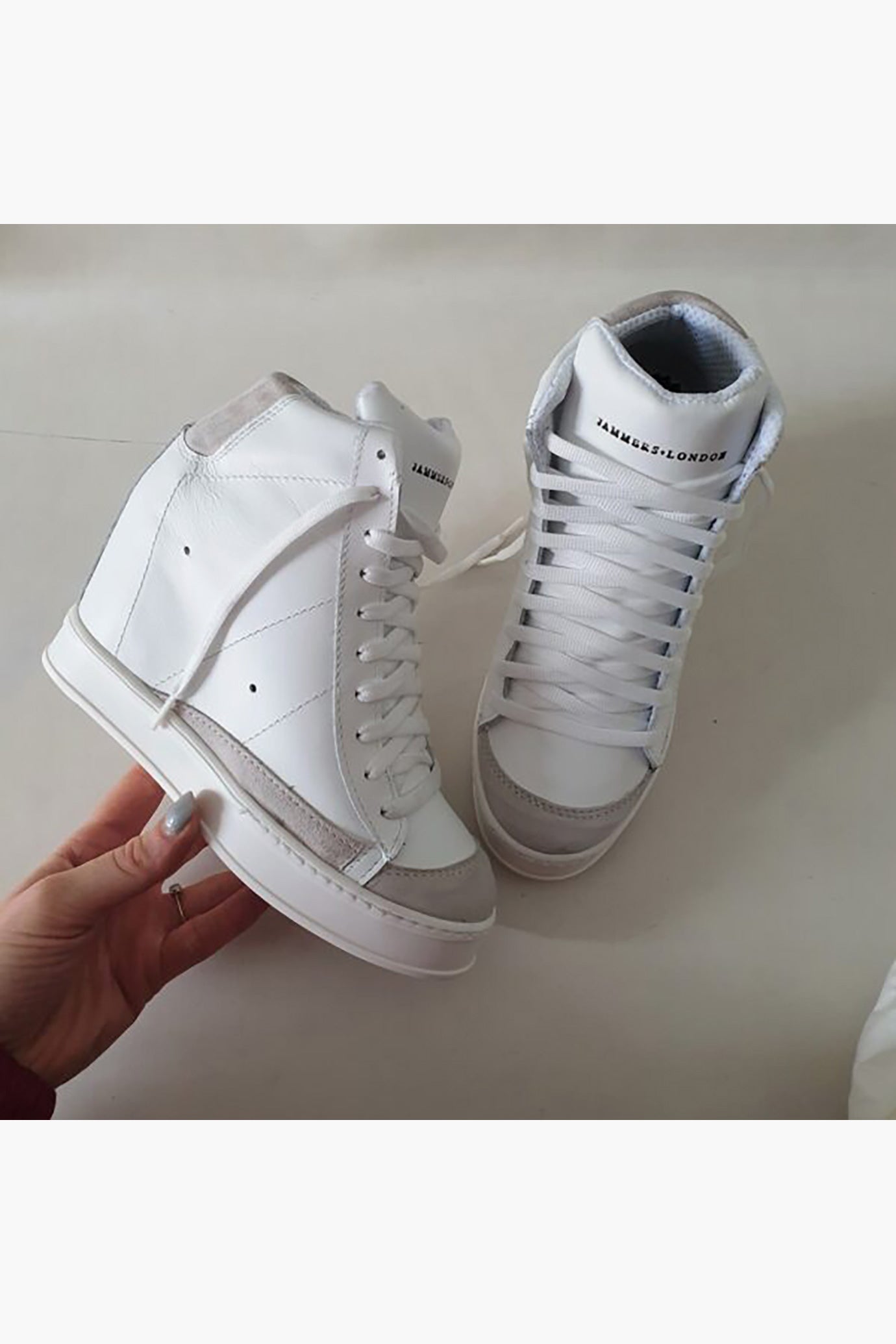 Zeppa Alta Sneaker Con Zeppa Nascosta Sneakers Alte Scarpe