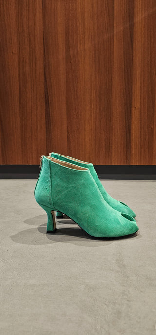 Tronchetti camoscio verde chiaro Love 105