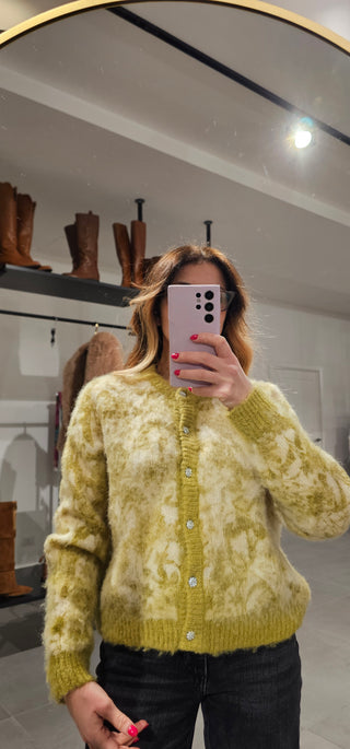 Cardigan lana Tricott