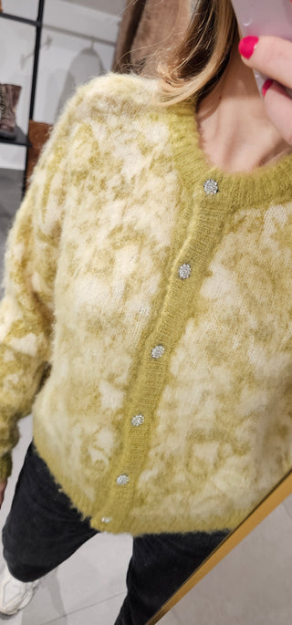 Cardigan lana Tricott